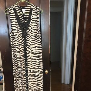 Chico’s Zebra maxi dress